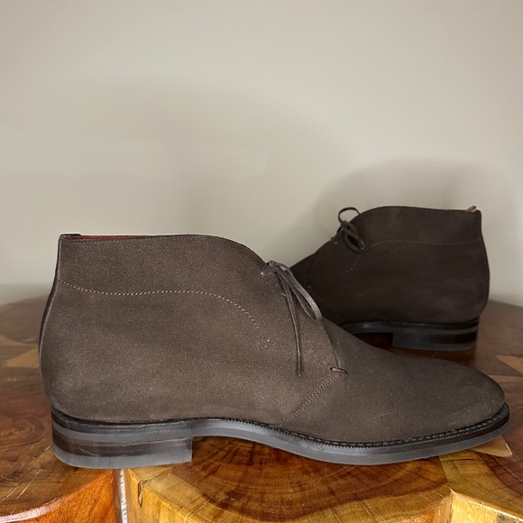 Cobbler Union Brown Suede Chukka Boot - Picture 6 of 10